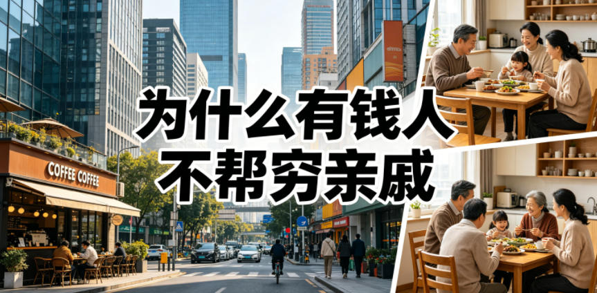 【21876】付费文章：为什么有钱人不帮穷亲戚？